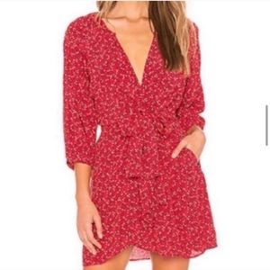 Free people Clara Floral Tie-waist Tunic NWT